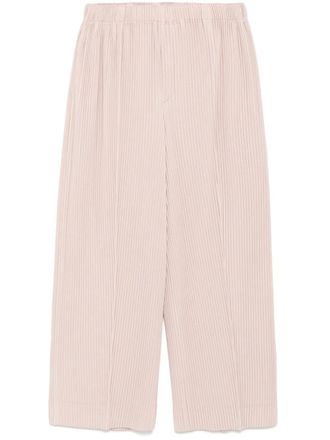 Homme Plissé Issey Miyake Cropped plooibroek - Roze