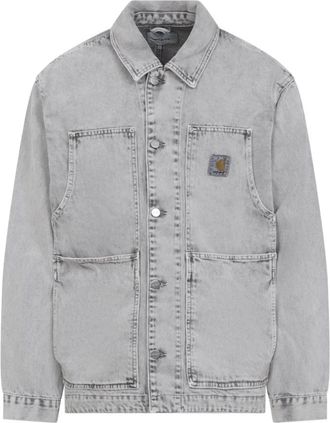 Carhartt Work in Progress OG Double Front Jacket - Heren - Spijkerjassen - Blauw - L - Katoen - Jassen