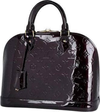 Louis Vuitton Pre-owned Monogram Vernis Handtas - Dames - Pre-owned - Paars - Maat: ONE Size