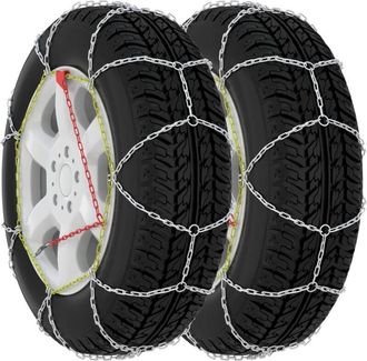 vidaXL Catene da Neve per Pneumatici 2 pz 16 mm suv 4x4 Misura 460 - Vidaxl