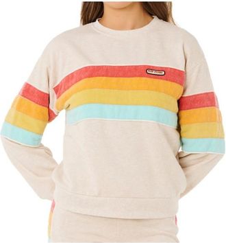 Rip Curl Surf Revival Relaxed Crew Pullover f&uuml;r Damen | beige