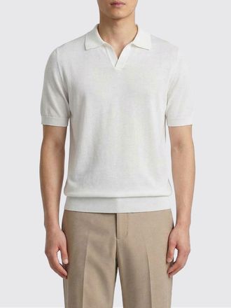 Tagliatore Cotton Knit Polo Shirt