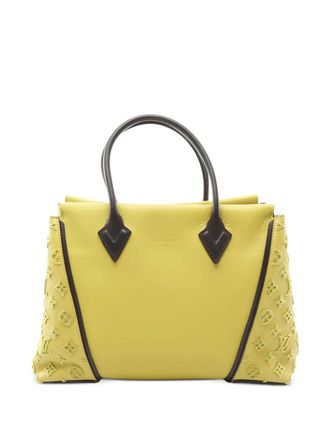 Louis Vuitton 2013 embossed-monogram tote bag - Yellow