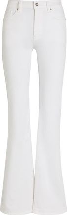 Frame Denim The Icon Long Flared-leg Jeans - White - 27 (W27 / UK8-10 / S)