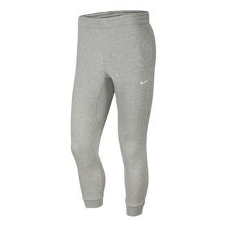 Nike Fleece Stay Warm Solid Color Casual Sports Bundle Feet Pants Gray 905236-063