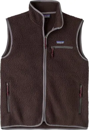 Patagonia Retro Pile Vest Fleecegilet f&uuml;r Herren | braun
