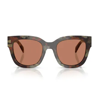Prada Sunglasses Prc04 S 22 F90 Q Wood Tortoise/Brown Women