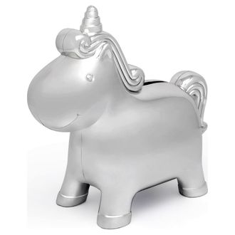 Zilverstad Alcanc&iacute;a De Plata Para Ni&ntilde;os, Elegante, Regalo De Unicornio Tama&ntilde;o: 140x67x132 Mm Sku: Zv6164061