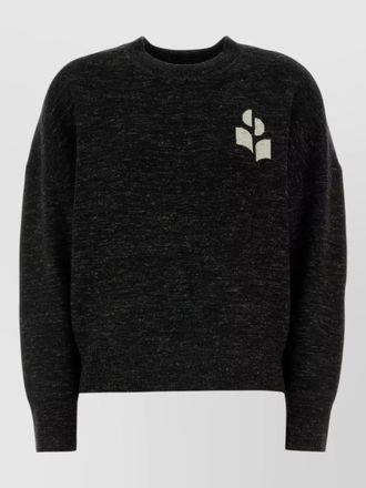 Isabel Marant viscose blend atlee crew neck sweater