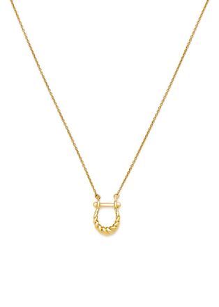 Missoma Lunar New Year Horseshoe 18k Gold Vermeil Necklace - One Size