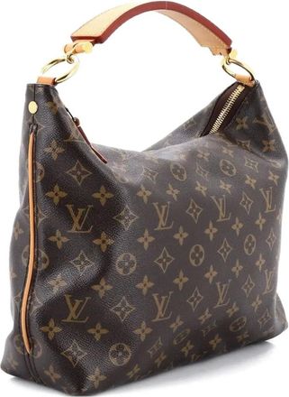 Louis Vuitton Sully Handbag Monogram Canvas PM hobo bag - Bruin