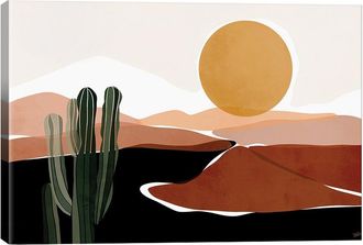 iCanvas Icanvas Desert Calm Wall Art By Bria Nicole