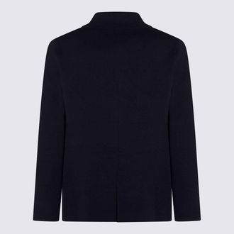 Malo Mens Jackets Navy _100 % Co