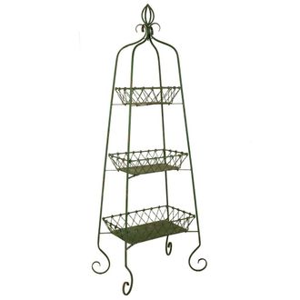 Wanderlust Deco Wanderlust Deco - Estanter&iacute;a De Metal Verde 76,8x47,5x195