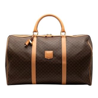 Celine Vintage Weekend Bags, unisex, Brown, ONE SIZE, Pre-owned Vintage Weekend Bag