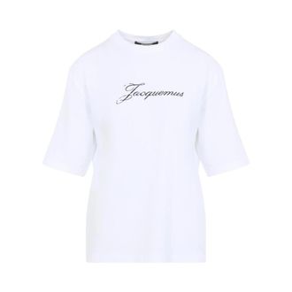 Jacquemus Mujer, Camisetas, Blanco, Talla: L