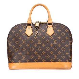 Louis Vuitton Alma Handtas Monogram Canvas