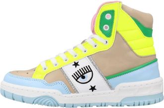 Chiara Ferragni Chique Sneakers met Veters - Dames - Sneakers - Beige - 37 EU - Schoenen