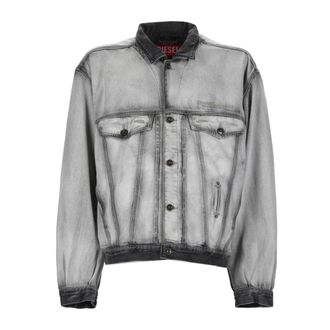 Diesel Hombre, Chaquetas, Gris, Talla: S