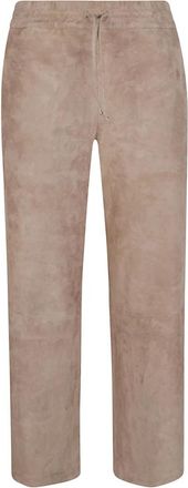 Arma Blair Culotte - Dames - Regular Fit Jeans - Beige - XS - Leer - Jeans