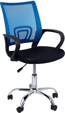 Regalos Miguel Sillas De Escritorio - Silla Midi Pro - Azul Y Negro