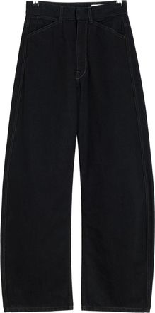 Christophe Lemaire hoog getailleerde gebogen broek