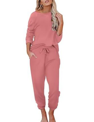 Pyjama Satin Ekouaer Femmes - Ensemble Manches Courtes Pantalon Long, Doux Et Confortable - Taille S à