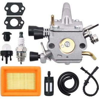 OEM Carburador Para Cortac&eacute;spedes Stihl Fs120, Fs200, Fs250, Fs300, Fs350, Fr350. Accesorios Jrisbo Para Fs 250. Kit De Carburador Con Filtro De Aire, Jun