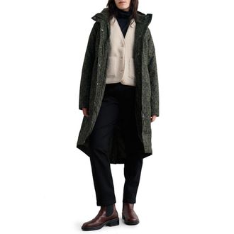 Seasalt Cornwall Janelle Waterproof Coat in Clay Stamp Highland at Nordstrom, Size 10 Us