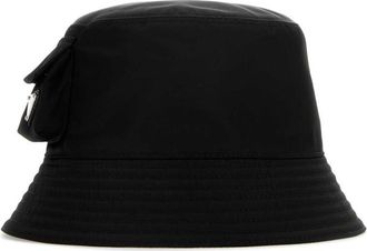 Prada Black Re-Nylon bucket hat