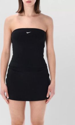 Nike stretch strapless bandeau top