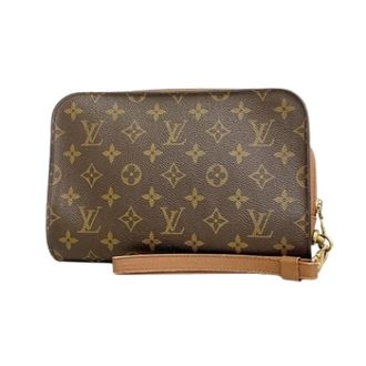 Louis Vuitton Pre-owned Clutches, male, Brown, Size: ONE SIZE Pre-owned Vintage Clutch Bag