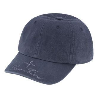 SUPREME FW23 Week 10 STONE ISLAND Twill 6-Panel Cap Navy SUP-FW23-2420
