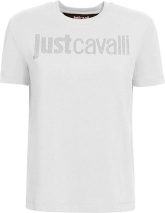 Just Cavalli T-shirts en Polos - Dames - T-shirts - Wit - XS - Tops