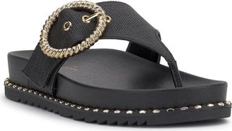 Jessica Simpson Cymmeri Stud Sandal in Black at Nordstrom Rack, Size 10