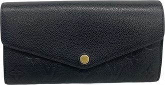 Louis Vuitton Noir Long Wallet (Bi-Fold) (Pre-Owned)
