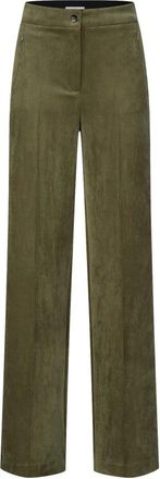 Riani Pantalones de corte ancho - Trousers - Mujer - Verde - 2XL
