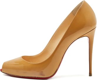 Christian Louboutin Pumps Prive a punta aperta - Toni neutri