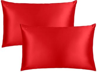 Blissy Set Of 2 100% Mulberry Silk Pillowcases