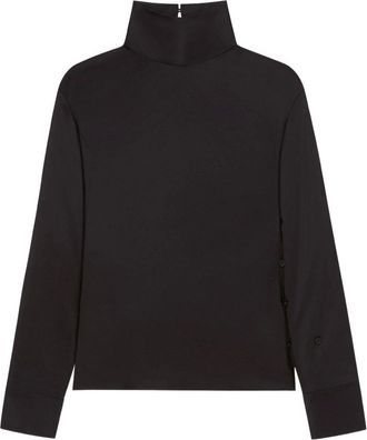 Courrèges Off-shoulder Satin Top