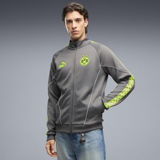 Puma Giacca con zip integrale Borussia Dortmund KING Anthem da uomo, Abbigliamento, Grigio, XXL