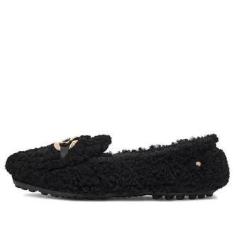 UGG (WMNS) UGG SlipOn Comfortable Loafers Versatile Black 1153515-BLK