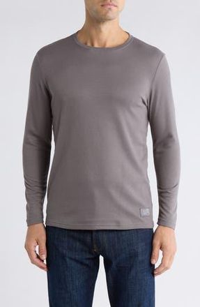 Lucky Brand Brushed Thermal T-Shirt in December Sky at Nordstrom Rack, Size Small