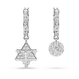Swarovski Accessoires, Dames, Grijs, ONE Size, Dextera Oorhangers