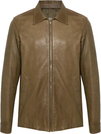 Men's Rick Owens Leather Jackets - up to −74% | Stylight
