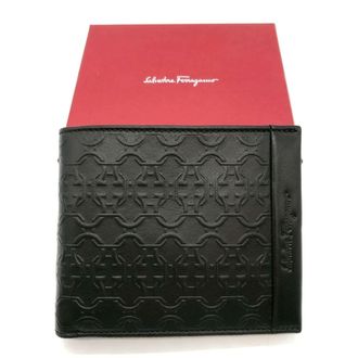 Ferragamo Leather Wallet (Bi-Fold) (Pre-Owned)