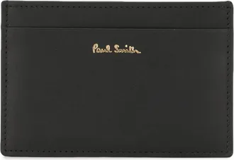 Paul Smith Portacarte a righe con firma Paul Smith