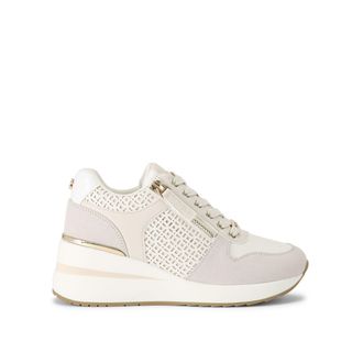 Carvela Womens High Rise Sneakers - White - Size UK 7