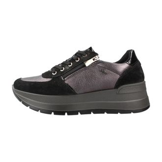 Igi & Co Deportivo Sneakers - Dames - Schoenen - Zwart - Maat: 38 EU Leer
