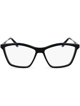 Victoria Beckham rectangle-frame sunglasses - Black
